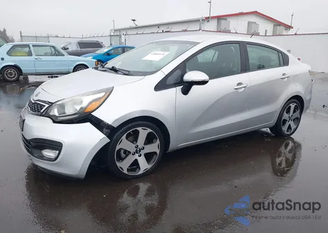 2012 Kia Rio Sx из США, поврежденный, VIN KNADN4A38C6059508